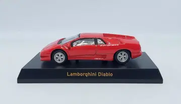 람보르기니 디아블로 받침대 포함 미니카 빨간색 1/64