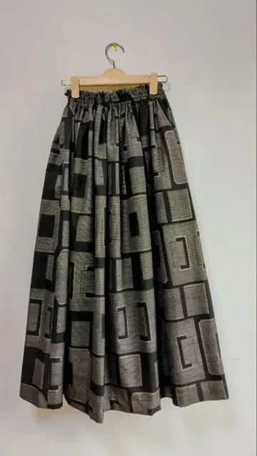 오시마 명주 기모노 리메이크 롱 스커트*252