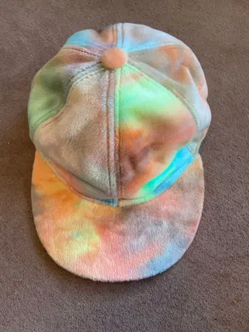 galaxxxy 타이 다이 컬러 야구 모자