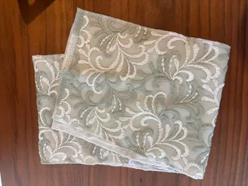 츠바키안 장식용 깃 아라베스크 그린