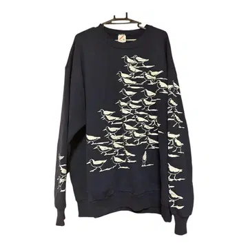 미시건 러그 JERZEES XL 네이비 새 프린트