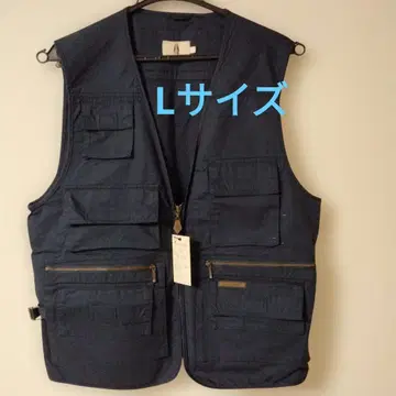 [ Hush Puppies ] 미사용 새상품 택 포함 네이비 베스트 집업