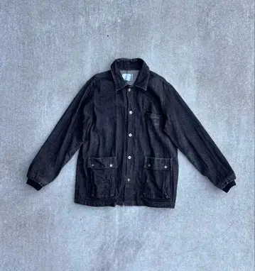 데님 커버올 블랙