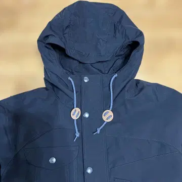 참스 마운틴 후드티 네이비 블루