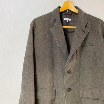 ENGINEERED GARMENTS 체크 무늬 테일러드 자켓 XS