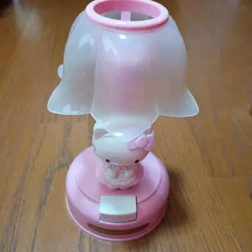 헬로키티 오지기 램프 핑크