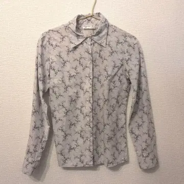 [ 새상품급 ] 아네스 베 연보라 꽃무늬 긴팔 셔츠