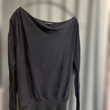 SHIPS 블랙 긴팔 니트 S 사이즈