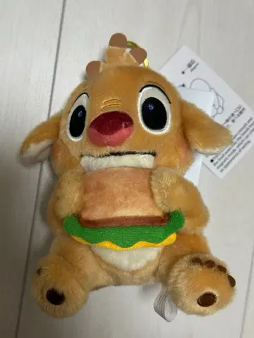 새상품 디즈니 루벤 봉제 인형 키링 모그모그 스티치