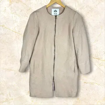 SLOBE IENA 슬로브 이에나 노카라 코트 지퍼 38