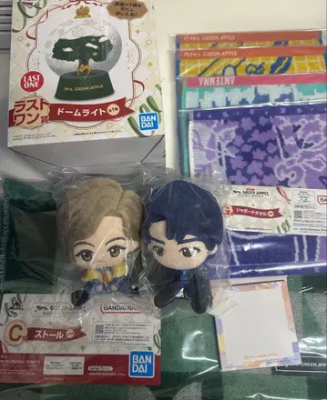 미세스 그린애플 돔 라이트 봉제 인형 제일복권