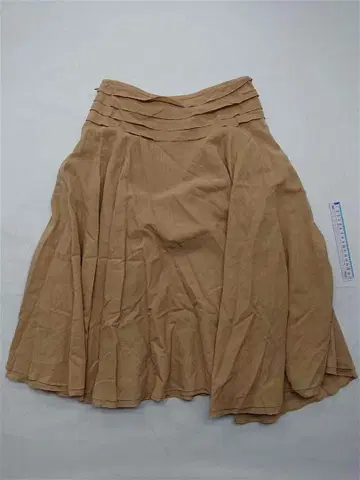 마이클 코스 베이지 계열 플레어 스커트 여성용 6 사이즈