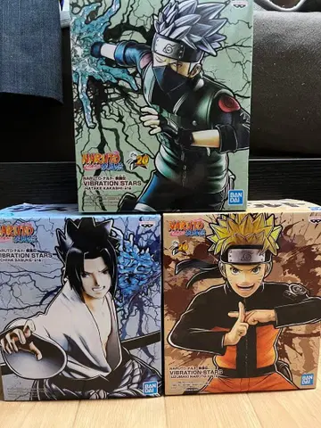 나루토 VIBRATION STARS 피규어 3체 세트