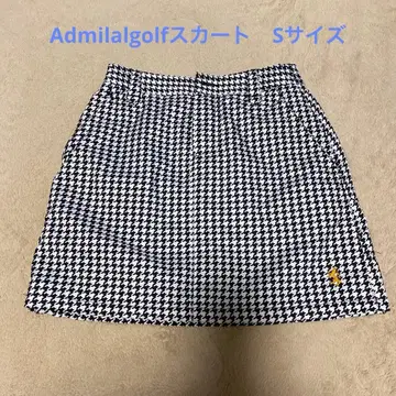애드미럴 골프 여성용 스커트 하운드 투스