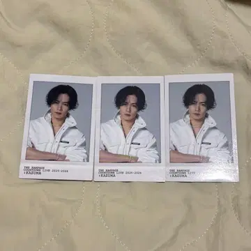 THE RAMPAGE 카와무라 카즈마 노멀 3장