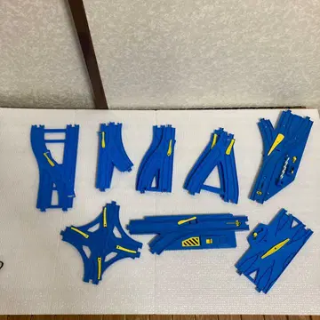 프라레일 레일 포인트 레일 부품 세트 파랑