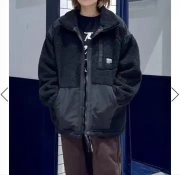 로데오 크라운즈 테디 보아 블루종 (블랙)