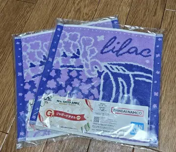 미세스 제일복권 G상 자카드 타월 라일락 2장 세트