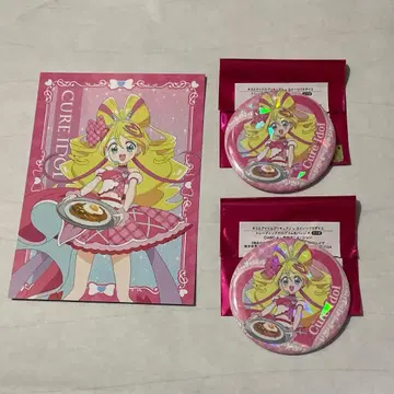 너와 아이돌 프리큐어 스이파라 큐어 아이돌 캔뱃지 엽서