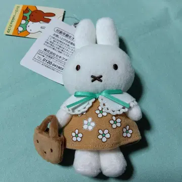 미피 봉제 인형 꽃무늬 드레스