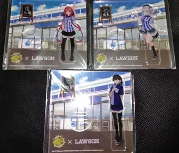 칸코레 로손 콜라보 아크릴 플레이트 피규어 카가, 카시마, 에카제