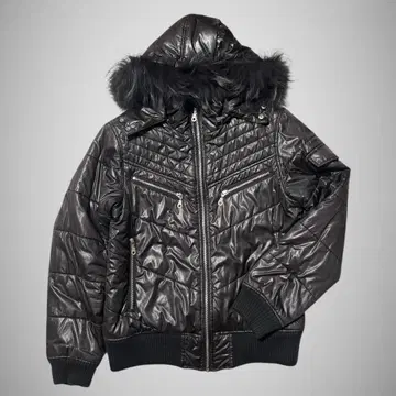 다운 자켓 2way 퍼 포함 Y2K 헤이세이 갸루 시크 스타일 그런지