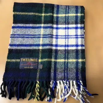 TWEEDMILL 타탄 체크 울 머플러