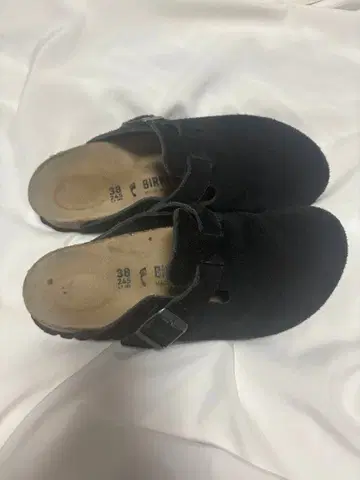 Birkenstock 블랙 사보 샌들 38