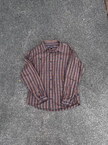 Patagonia 오가닉 코튼 체크 셔츠 L