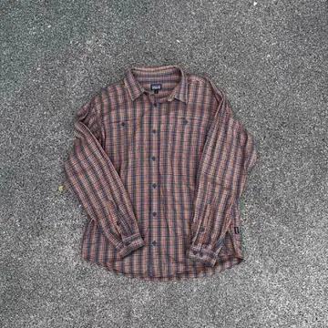 Patagonia 오가닉 코튼 체크 셔츠 L