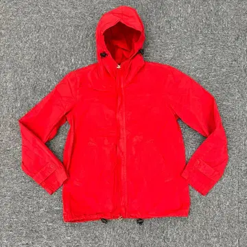 185 바시스 브릭 빨간색 마운틴 파카 후드 부착
