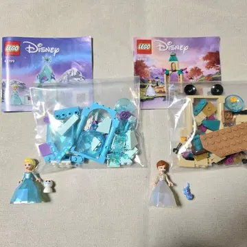 LEGO 43199 엘사 성의 안뜰, 43198 안나 성의 안뜰