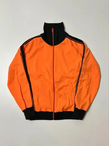 BILL BORN SPORT 오렌지/블랙 트랙 자켓 M 사이즈