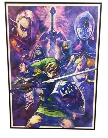 젤다의 전설 25주년 포스터 3장