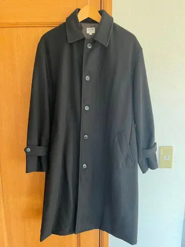 BACKERS 블랙 체스터 코트 L 사이즈