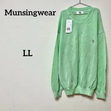 Munsingwear 1886 크루넥 니트 스웨터 LL 택 포함 새상품