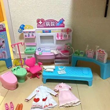 두근두근 청진기! 리카짱 병원 + 덤 포함 세트