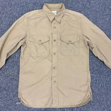 188or slow 워크 셔츠 베이지 긴팔 셔츠 버튼 업