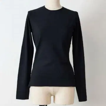 새상품급 FORME 스트레치 니트 블랙