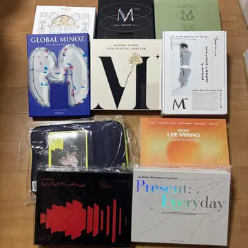 이민호 시즌 그리팅 팬클럽 혜택 묶음 판매 LEEMINHO