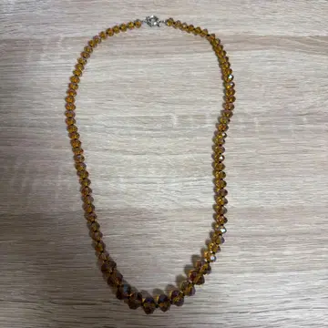 비즈 목걸이 쇼와 레트로 새상품급 당일 발송 가능