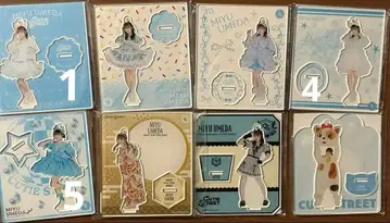 큐스토 우메다 미유 아크릴 스탠드 세트