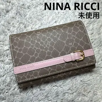 [ 미사용 ] NINA RICCI 니나리치 접이식 지갑 가죽