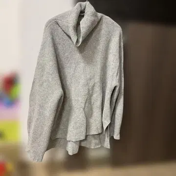 슬로브 이에나 터틀 니트 그레이