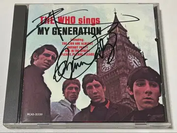 THE WHO MY GENERATION 사인 포함