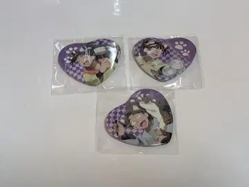 하트 캔뱃지 닌타마 란타로 난자타운 타케야 오하마 쿠쿠치