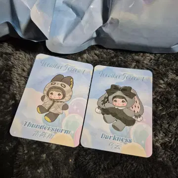 nommi 일기 예보 Darkness Thunder storm 세트