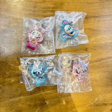 나루미야 캐릭터즈 메지루시 액세서리 4개 세트