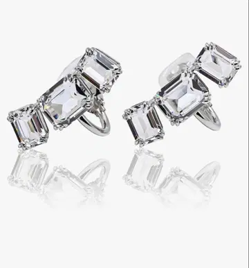 511410 스와로브스키 Millenia 클립 귀찌 클리어