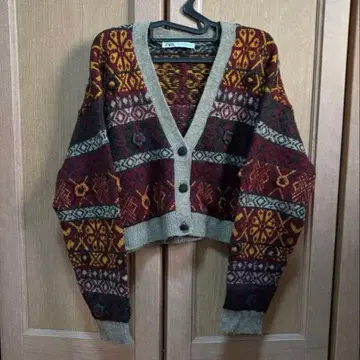 ZARA 니트 가디건 긴팔